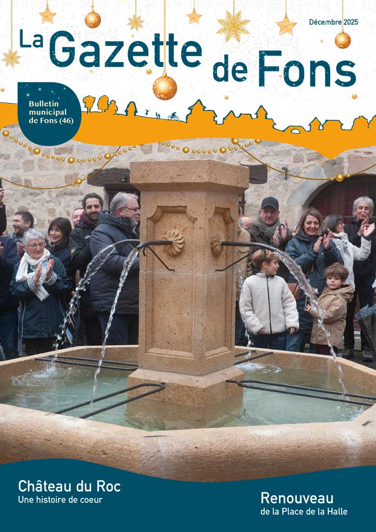La gazette Fons - Décembre 2025