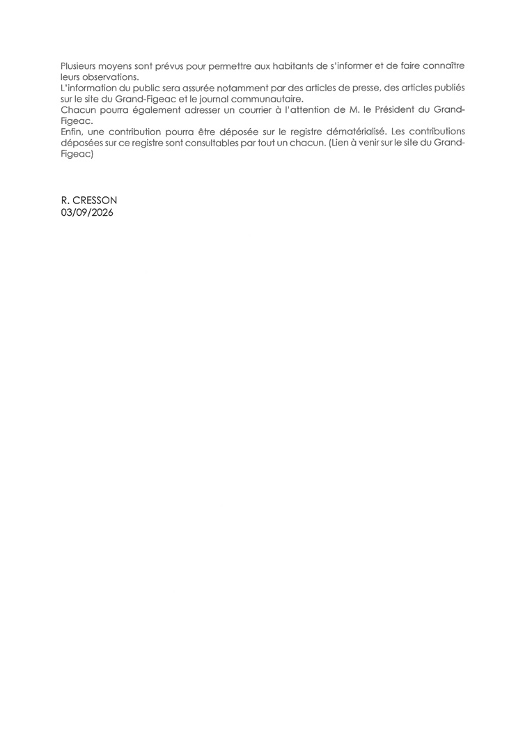 Le Grand-Figeac fait évoluer son PLUI