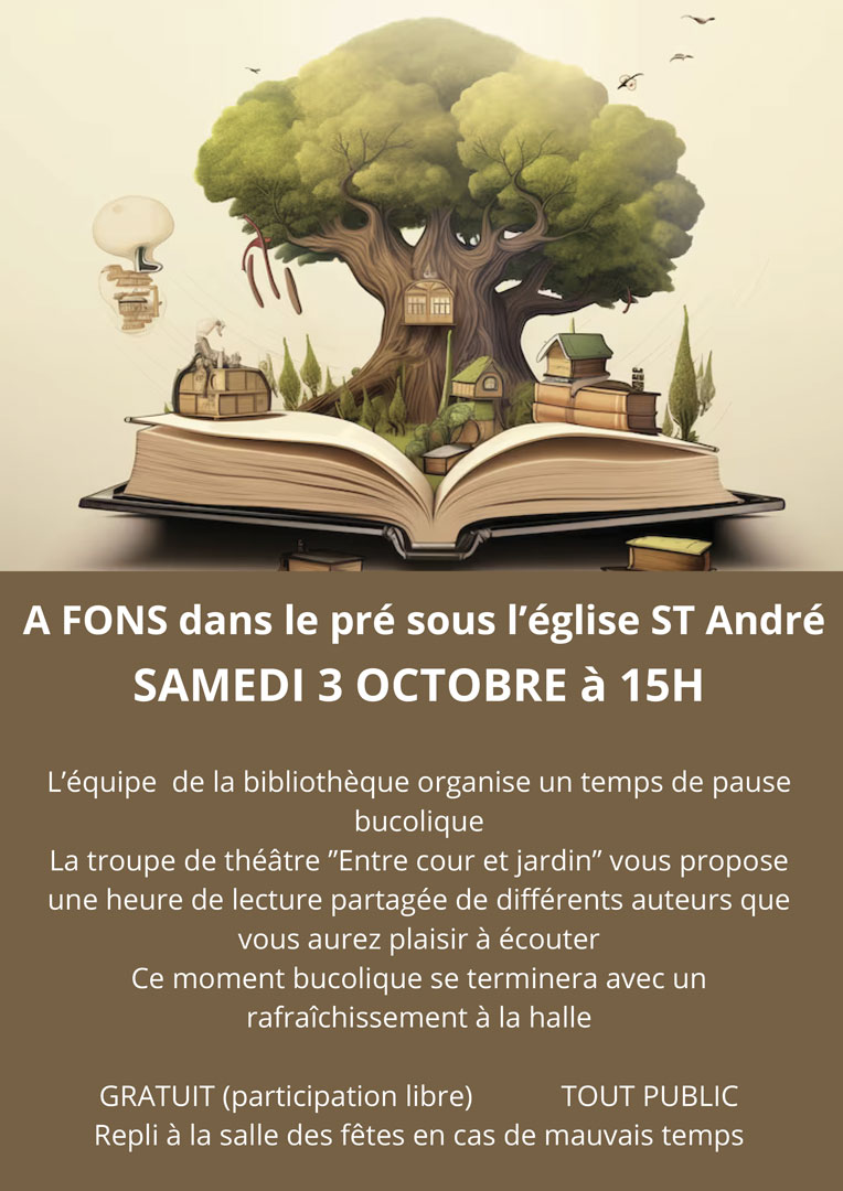 Lecture partagée sous l’église Saint-André